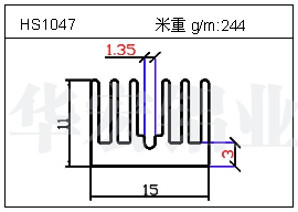 工业铝型材HS1047