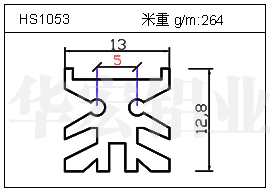 工业铝型材HS1053