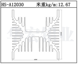 变频散热器HS-A12030