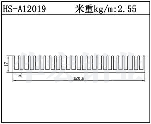 变频散热器HS-A12019