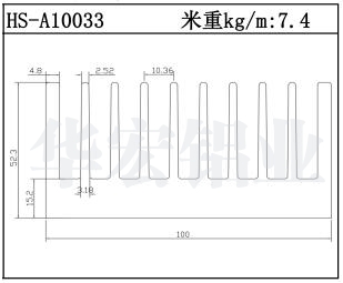 镇江散热器HS-A10033