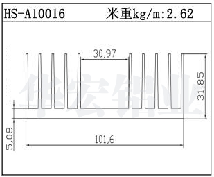 吴中变频散热器HS-A10016