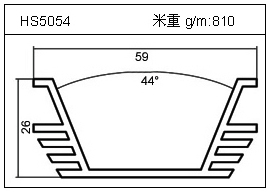 加热器铝型材HS5054