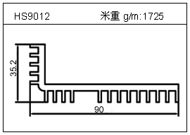 LED散热器HS9012