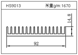 LED散热器HS9013