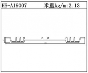 插片散热器HS-A19007