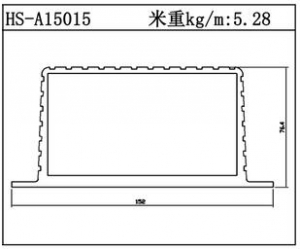 型材散热器HS-A15015