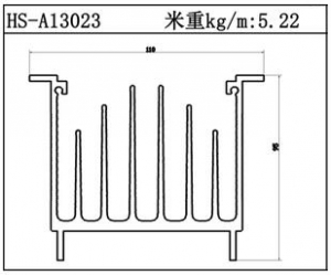 工业铝型材HS-A13023