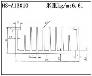 工业铝型材HS-A13010