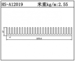 变频散热器HS-A12019