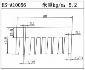 电子散热器HS-A10056